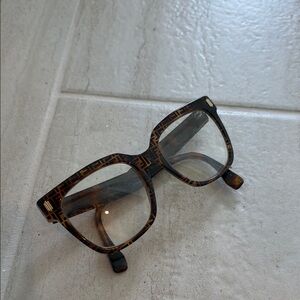Tortoiseshell Fendi Square Frame Glasses